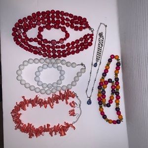 Lot Of 5 Costume Jewelry Sets